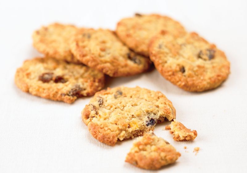 Wild Blueberry Oatmeal Cookies