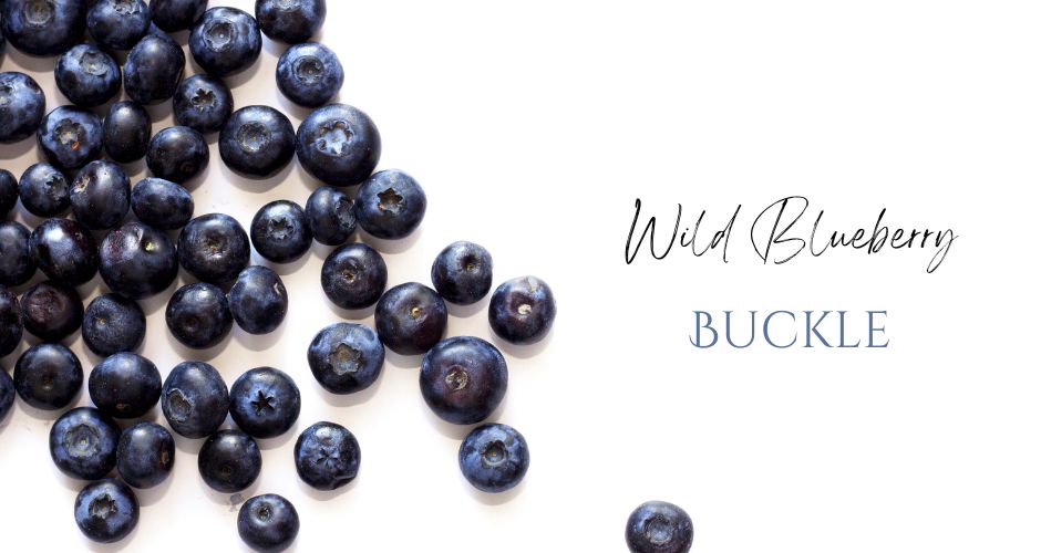 Wild Blueberry Buckle